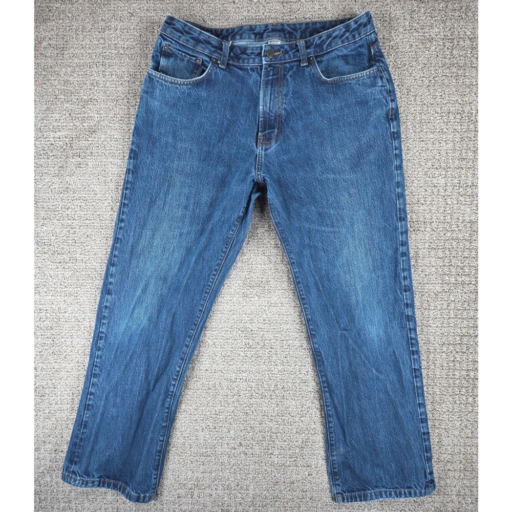 Patagonia Mens Organic Cotton Relaxed Fit Jeans Blue‎ Denim Size 34x30